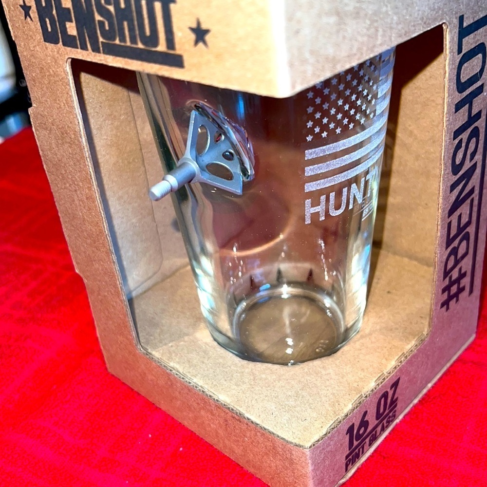 Benshot Glass new in box